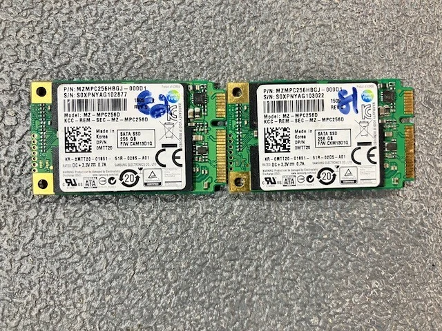 Samsung Micro SATA 256 GB Solid State Drives for sale | eBay