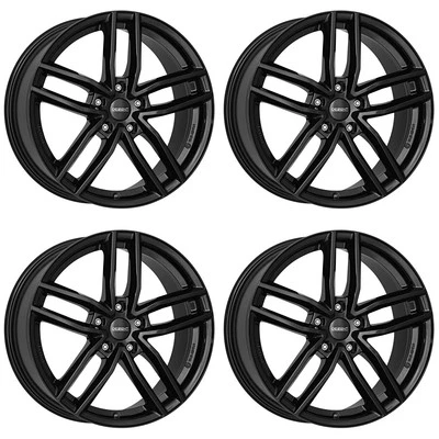 4 Jantes Dezent TR black 7.0Jx17 5x112 pour Audi A3 A4 A6 Q2 Q3 Q5 TT - Photo 1/4