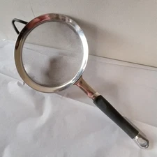 Pampered Chef Stainless Steel Chef's Tools Fine Mesh Strainer 2606