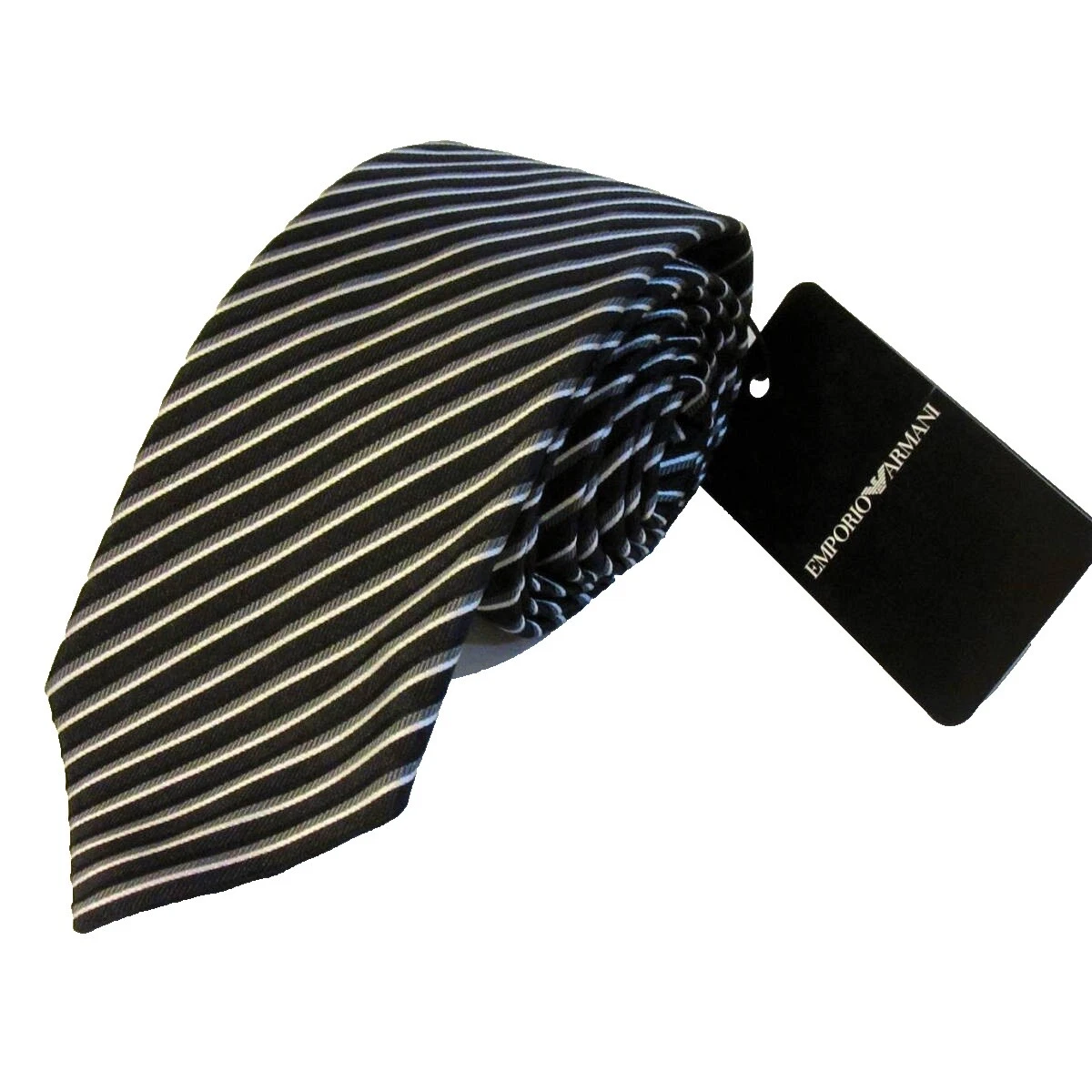 Lazos de seda ARMANI a Rayas 100% para De hombre