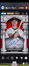 Baseball Topps Bunt TRIBUTE 2023 digital JOE MAUER ICONIC /20 RED SIGNATURE 