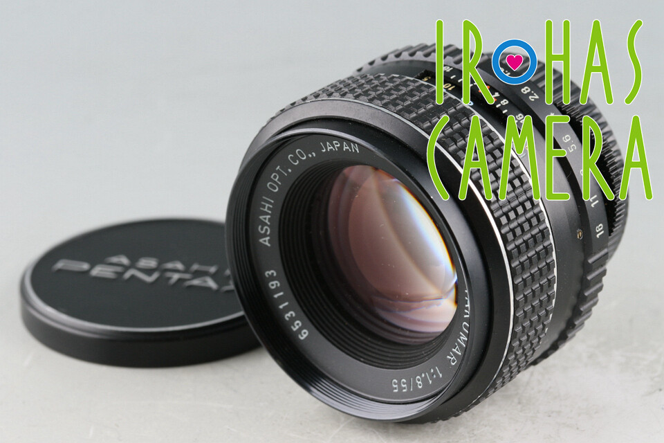 【HK】SMC TAKUMAR 1:1.8/55 単焦点レンズ Asahi Pentax SMC Takumar 55mm F/1.8 Lens for M42 Mount #53080 H32