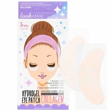 LOOK AT ME Hydrogel Eye Patch Collagen (Box of 5 Pairs) | De-Puffs and Firm t...