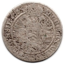 ポーランド＝リトアニア共和国　1シリング銅貨 ポーランド・リトアニア 1シリング銅貨☆1665年／佳品／アンティーク