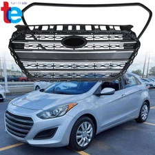 Front Bumper Radiator Grille Assembly For Hyundai Elantra GT 2013-2017 Plastic