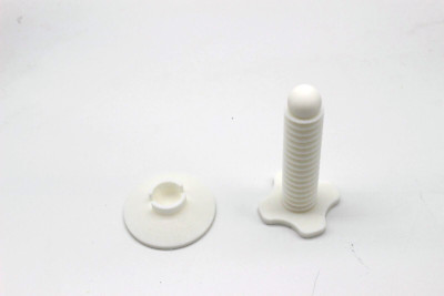 White Saitek Pro Flight Yoke Mounting Screw Replacement Logitech G