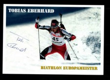 Tobias Eberhard Biathlon Autogrammkarte Original Signiert + A 218620