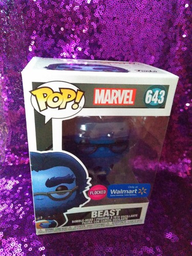 Funko Pop Marvel X-Men The Last Stand Flocked Beast #643 - Walmart Exclusive - Picture 1 of 3