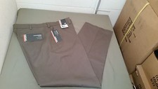 New Farah Men's Gray Performance Chino Slacks Pants