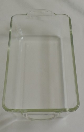Vintage PYREX Clear Class 212 B-6 Refridgerator Dish 1.5 PT Aka The Loaf Pan - Picture 2 of 5