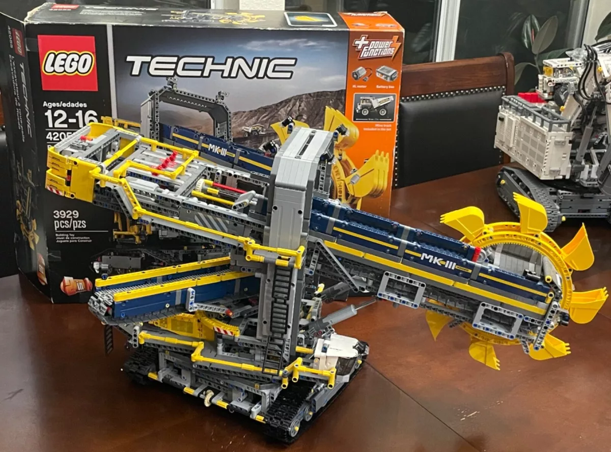 Etableret teori fortjener Jeg regner med LEGO Technic Bucket Wheel Excavator (42055) Used with box and instructions  673419248723 | eBay