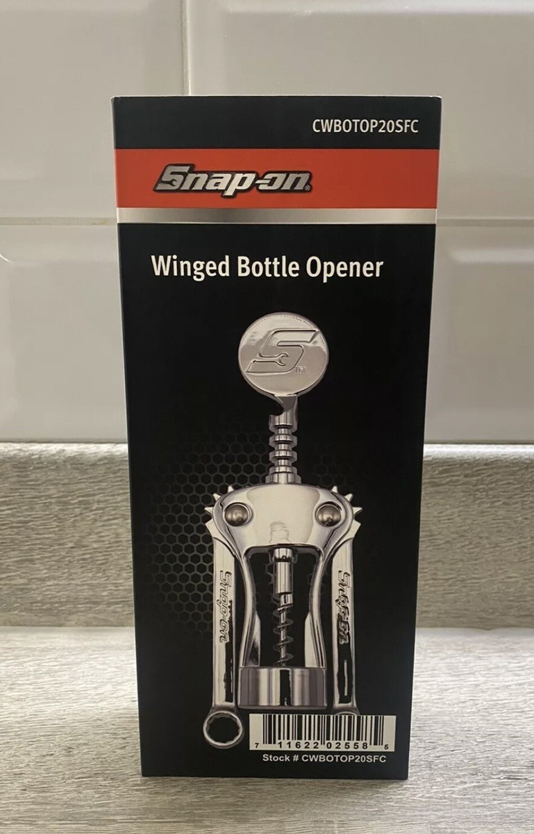 snap-on winged bottle opener