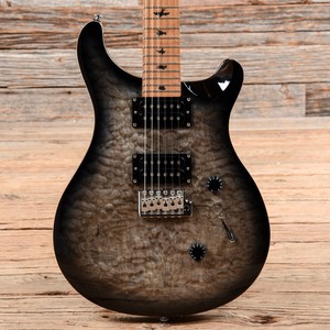 Prs Se Custom 24 With Roasted Maple Fretboard Charcoal Burst 19 Ebay