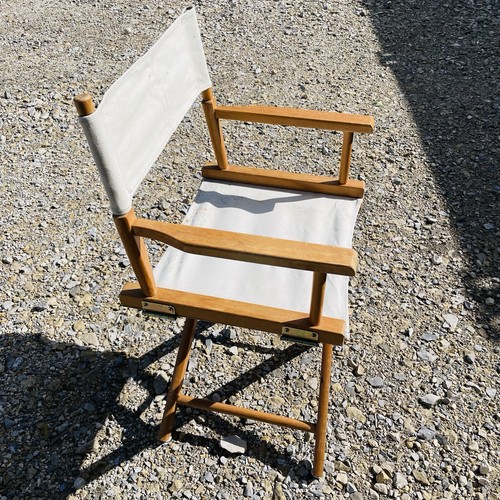 Silla Directora Vintage Camping Retro Picnic Jardín Cubierta Plegable - Imagen 2 de 11