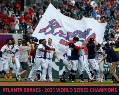 Atlanta Braves 2021 World Series Champions, 8x10 Victory Team ...