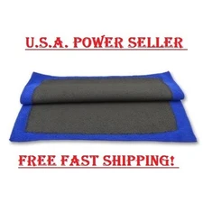 CLAY BAR AUTO MICROFIBRE 12X12" TOWEL 135G DETAILING CLOTH CAR WASH MOTORCYCLE 