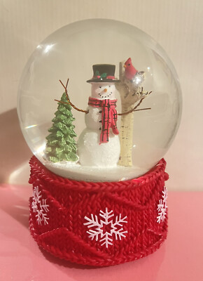 邦楽 SnowMan SnowLabo Amazon.com: Snowman Family Musical Christmas Snow Globe - 7