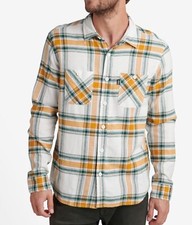 REEF Men's VAUGHN LS Flannel Shirt - MARSH - Size XLarge  NWT  LAST ONE LEFT