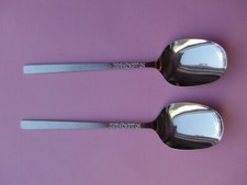 Viners LOVE STORY: Two Table Spoons, Serving Spoons (20cm) - in Great Condition