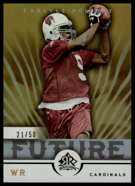 2005 Upper Deck Reflections #154 Carlyle Holiday Gold #/50