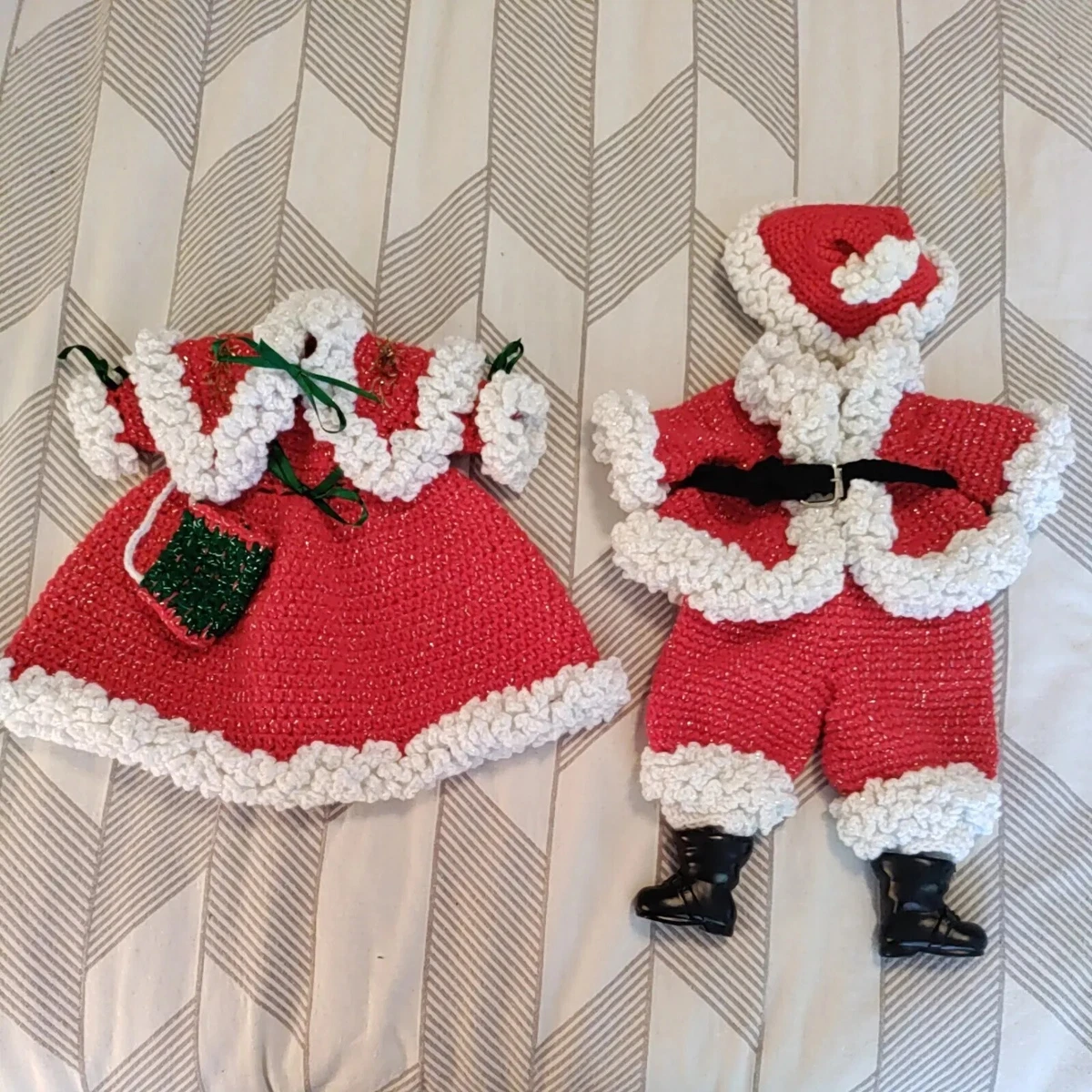 Crochet top doll jacket