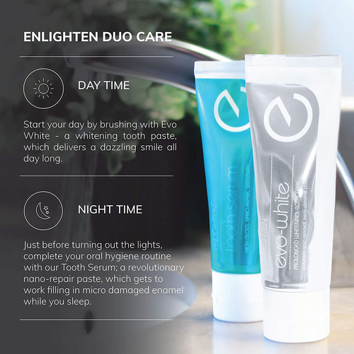 ENLIGHTEN Tooth Serum Whitening Toothpaste for Sensitive Teeth