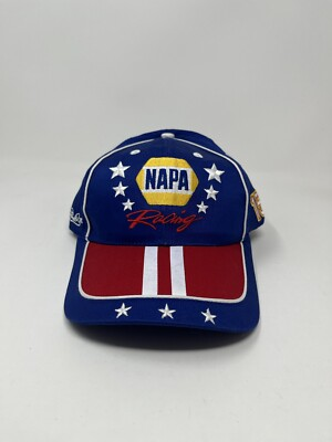 #ad #ad Vintage NAPA Racing USA 15 Blue Hat Adjustable $10.00