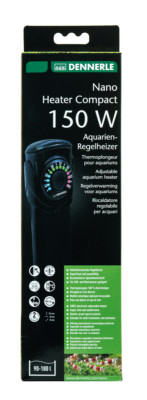 DENNERLE Nano Heater Compact Regel-Heizer Nano Aquarien Süß-Meerwasser 150 Watt