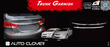Rear Trunk Garnish C752 Chrome Silver 2pcs Uspsems For Hyundai Elantra 20112016