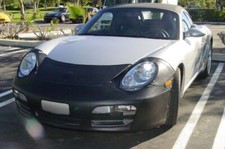 Colgan Front End Mask Bra 2pc. Fits Porsche Boxster S 2005-2008 Wo License Pl.