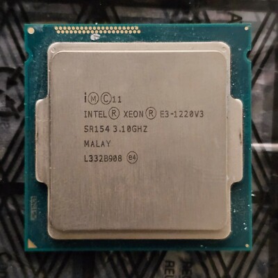 Intel  Xeon  E3-1220 v3 4x 3,1GHz FCLGA1150