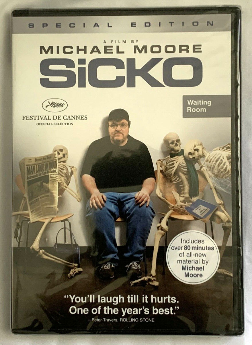 SICKO (2007) Special Edition DVD Michael Moore DOCUMENTARY