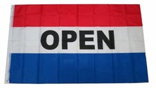 3X5 OPEN Flag 3'x5' Banner Sign Open for Business FAST USA SHIPPING 100D