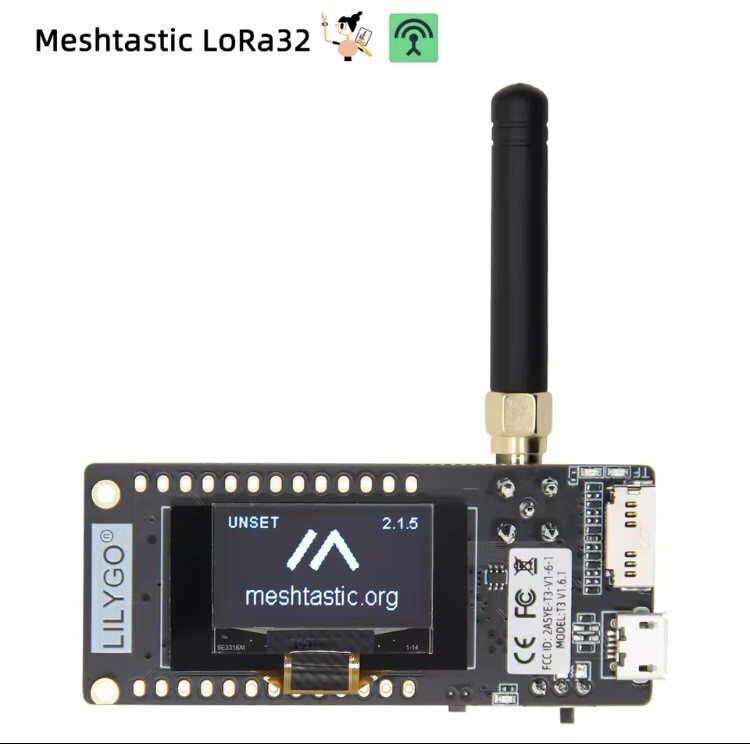LILYGO® TTGO Meshtastic LoRa32 ESP32 LoRa Development Board SX1276