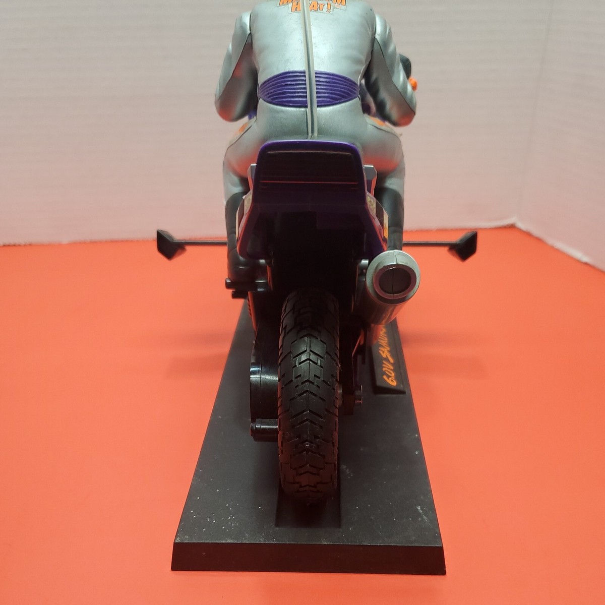1996 Tyco Samurai 【ジャンク品】 RARE! 1996 SAMURAI RADIO CONTROL TYCO R/C MOTORCYCLE w/STAND 49MGZ