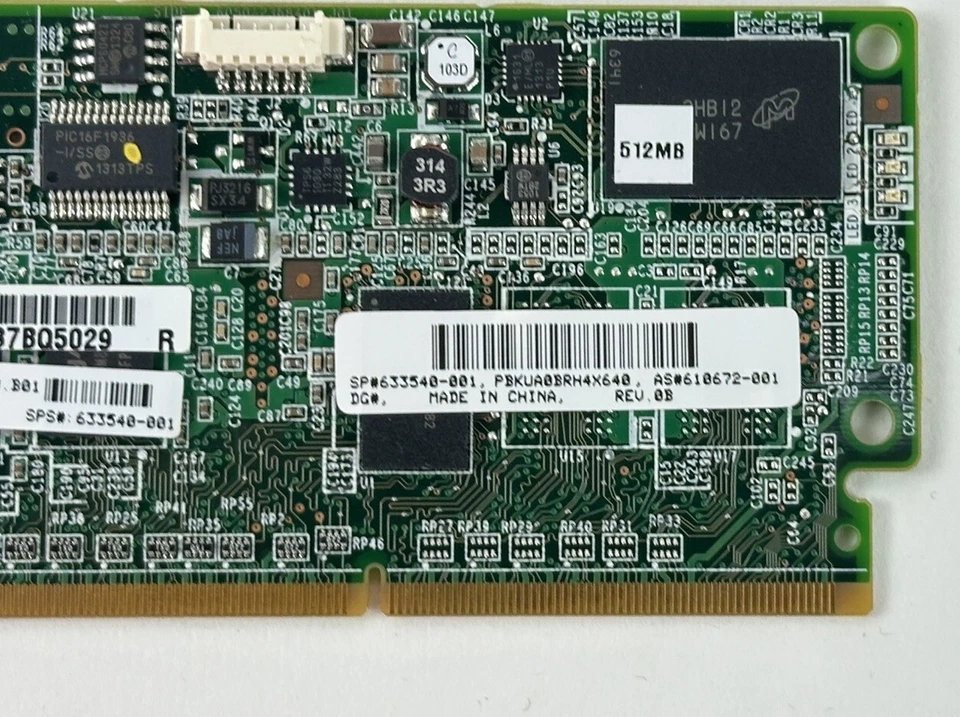 HP HPE Smart Array 512MB Cache Module Controller mini DIMM 610672-001 - Image 3 of 4