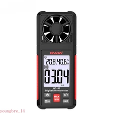 Digital Anemometer Handheld Wind Speed Meter GD155 for Measuring Wind Speed