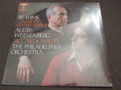 BRAHMS CONCERTO No.1 D MINOR WEISSENBERG MUTI PHILADELPHIA ORCHESTRA SEALED LP