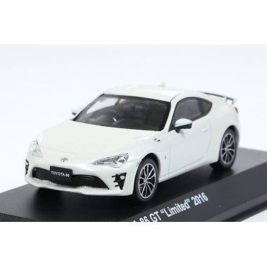 1/43 京商 TOYOTA 86 GT Limited ホワイト 前期型 Kyosho 1/43 Toyota 86 GT Limited 2016 (Crystal White Pearl