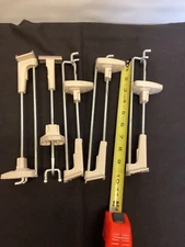 Alpha InVue Locking Peg Slatwall Secure Hooks 9" Retail Security 6 ea