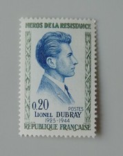 Année 1961 france YT 1289 neuf luxe ** Héros de la résistance