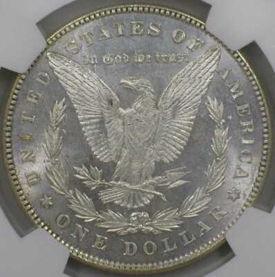 1878 7/8TF Weak Morgan Silver Dollar NGC Certified MS 62 VAM 41C