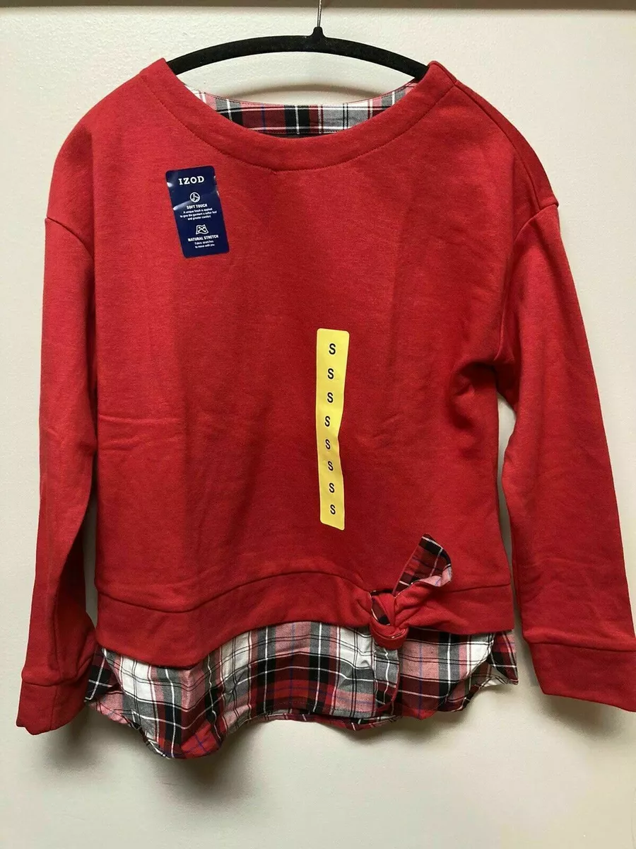 Izod women's sweatshirts clearance