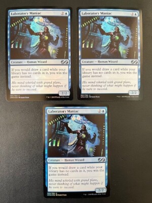 MTG- Laboratory Maniac x3 - Ultimate Masters FOIL