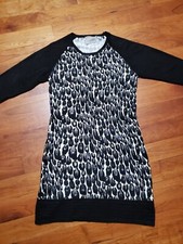 Evolution Sweater Dress By Cyrus Womens Sz Large