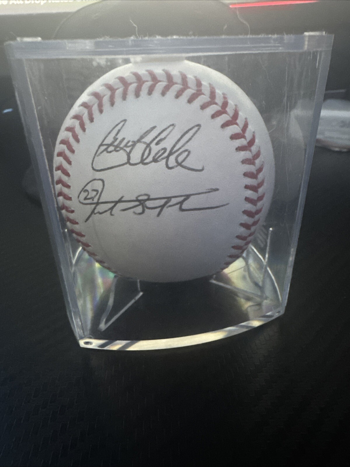 GIANCARLO STANTON GARRETT COLE  New York Yankees Autograph Signed Auto Baseball