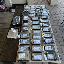 Huge Lot Of 84 Used Hard Drives HP Seagate Dell Samsung Toshiba OEM Take Outs