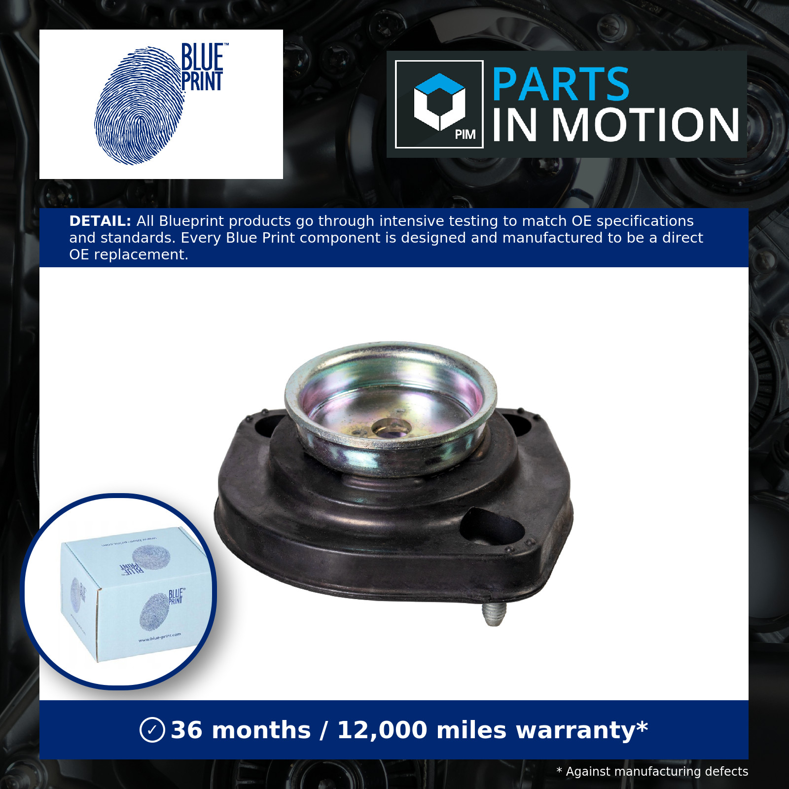 Top Strut Mounting fits HYUNDAI TUCSON JM 2.7 Rear Right 04 to 10 G6BA Quality - Image 7