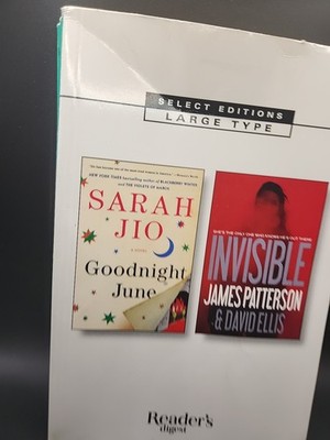 ''Goodnight June'' By Sarah Jio & ''Invisible '' by James Patterson & David Ellis