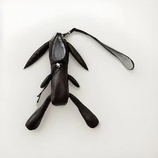 Xalamander Mitosis 2022 Faceless Brown Leather Bunny Bag 1/60 Rick Owens